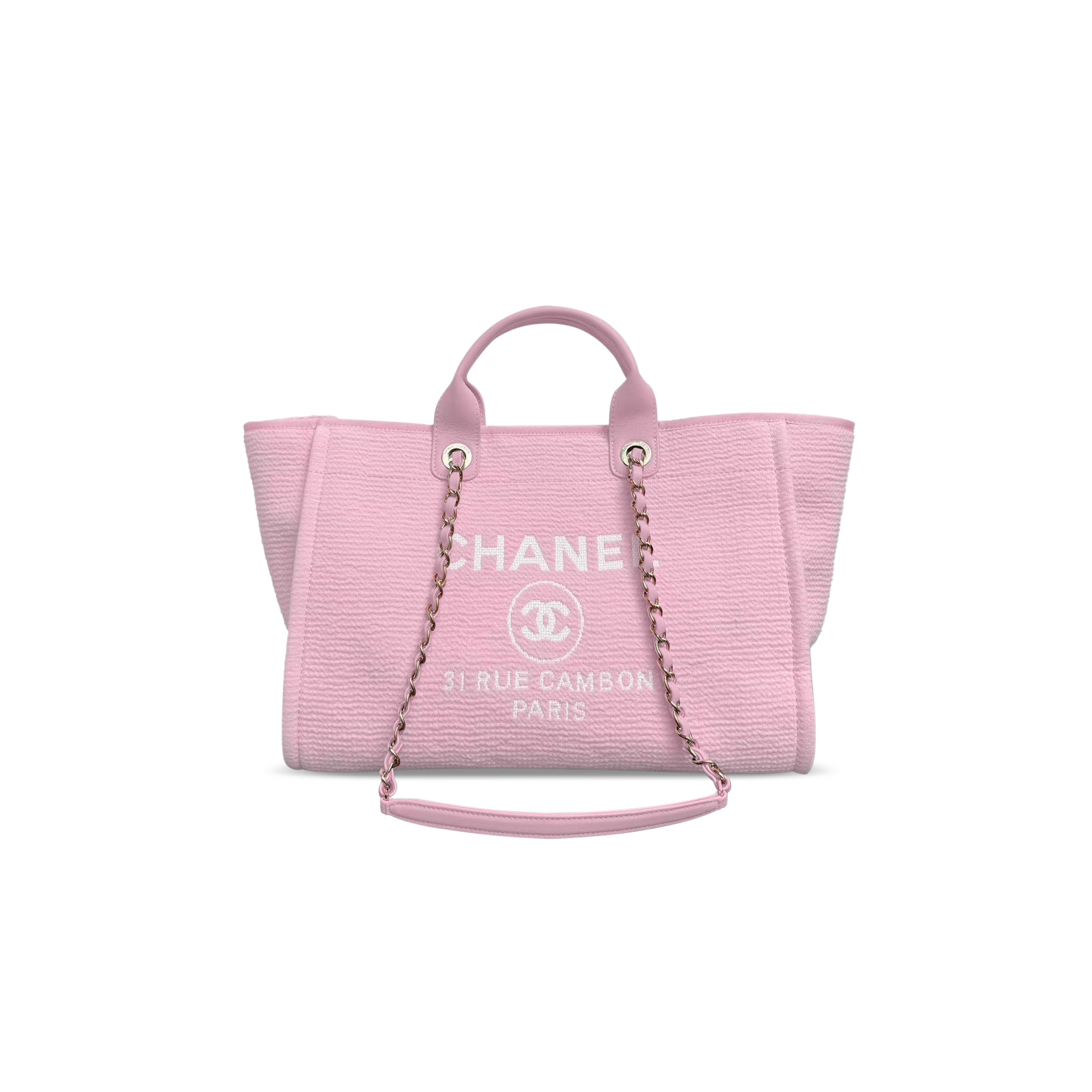 CHANEL LARGE DEAUVILLE TOTE BAG 311098 (50*30*22cm)